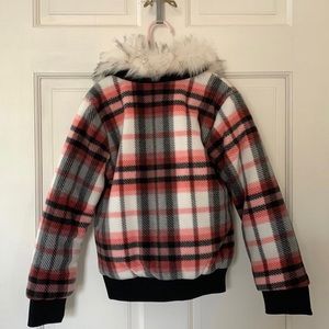 Tommy Hilfiger fall winter girls plaid jacket